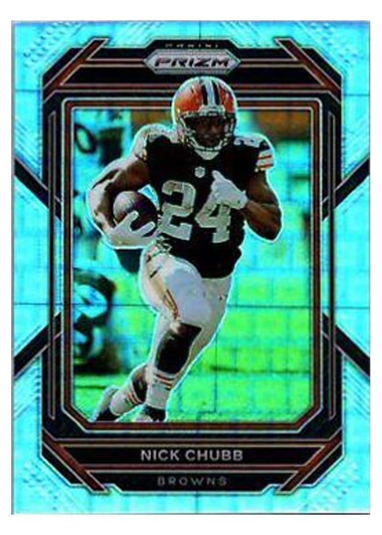 2022 Panini Prizm Base Set Nick Chubb #67 card