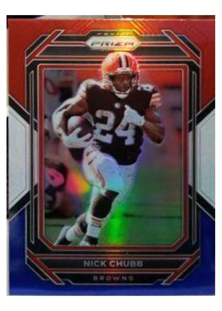 2022 Panini Prizm Base Set Nick Chubb #67 card