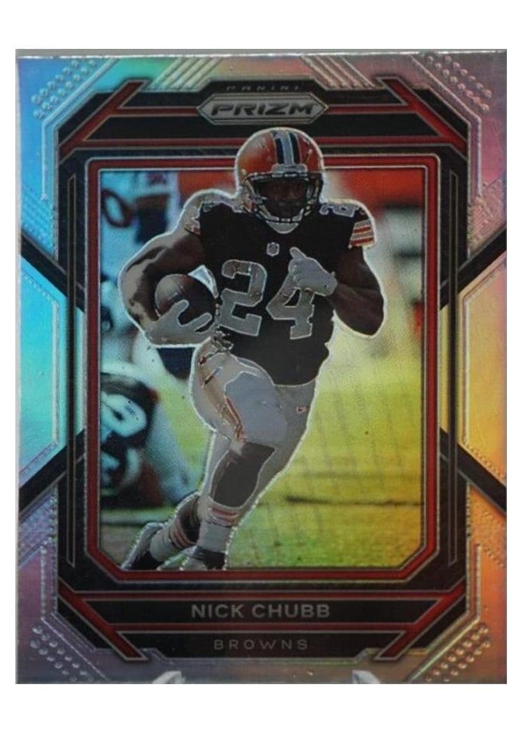 2022 Panini Prizm Base Set Nick Chubb #67 card