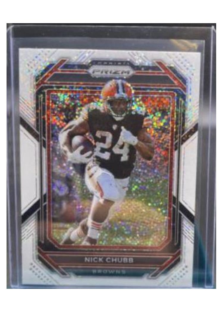 2022 Panini Prizm Base Set Nick Chubb #67 card