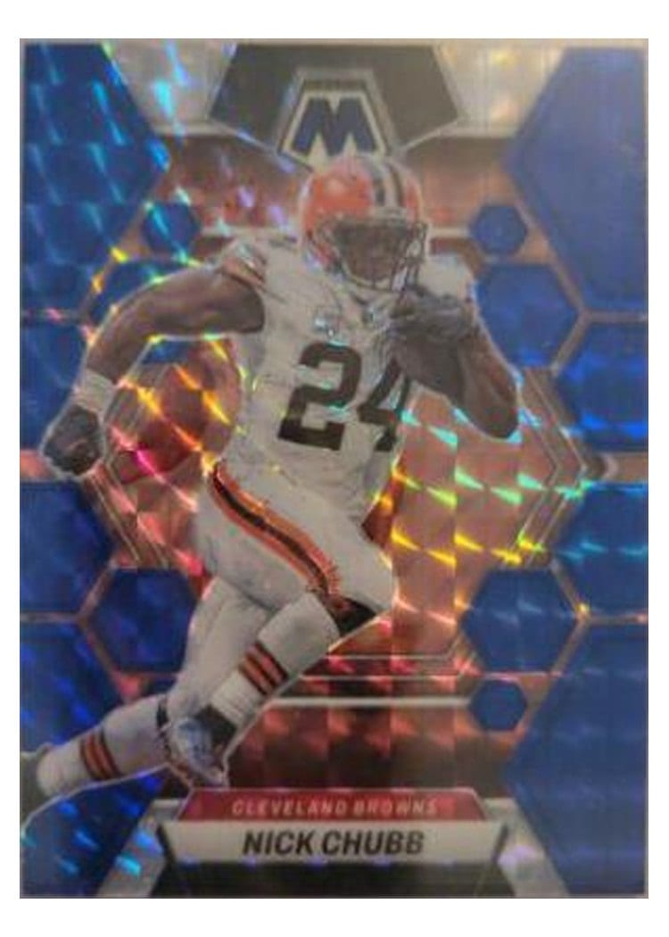 2023 Panini Mosaic Base Set Nick Chubb #49 card