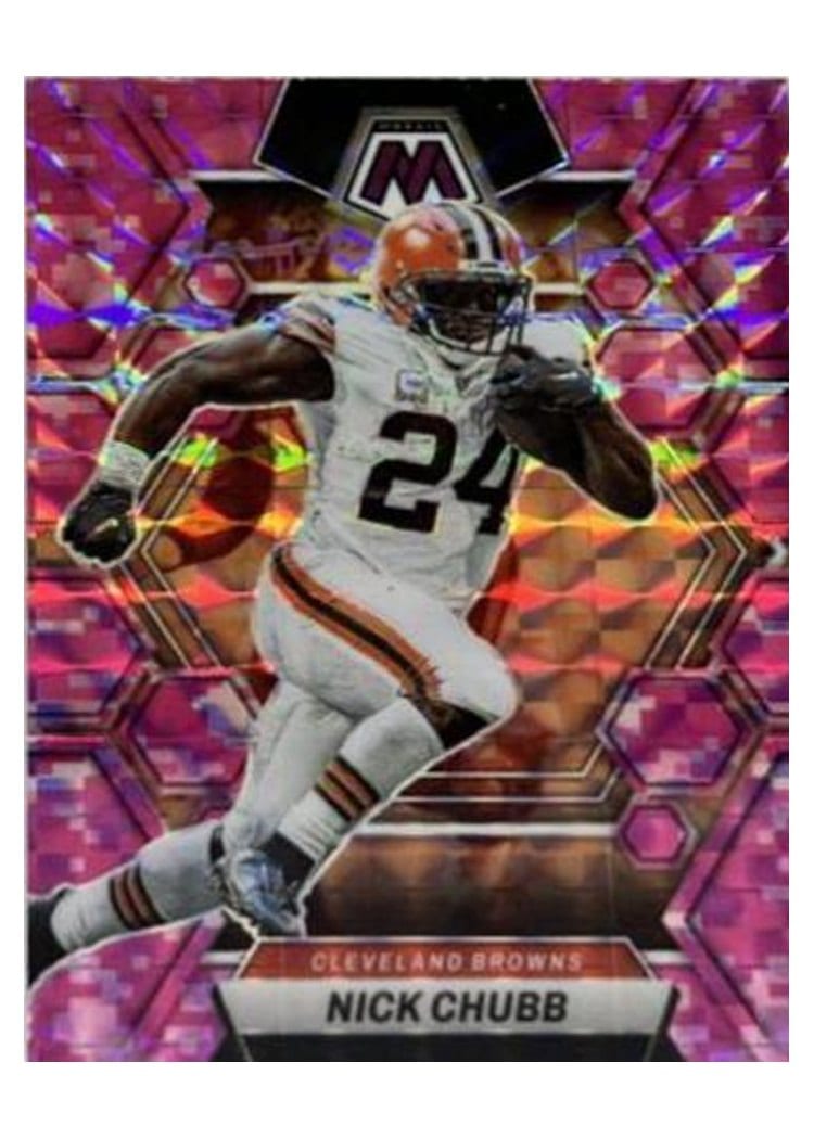 2023 Panini Mosaic Base Set Nick Chubb #49 card