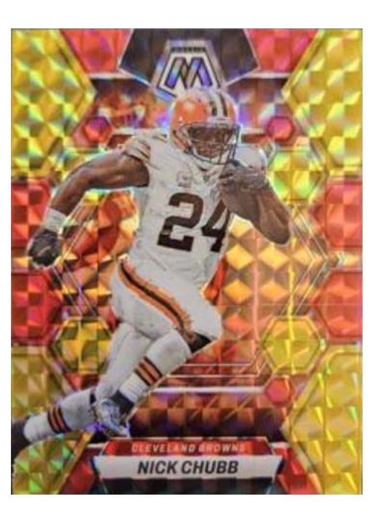 2023 Panini Mosaic Base Set Nick Chubb #49 card