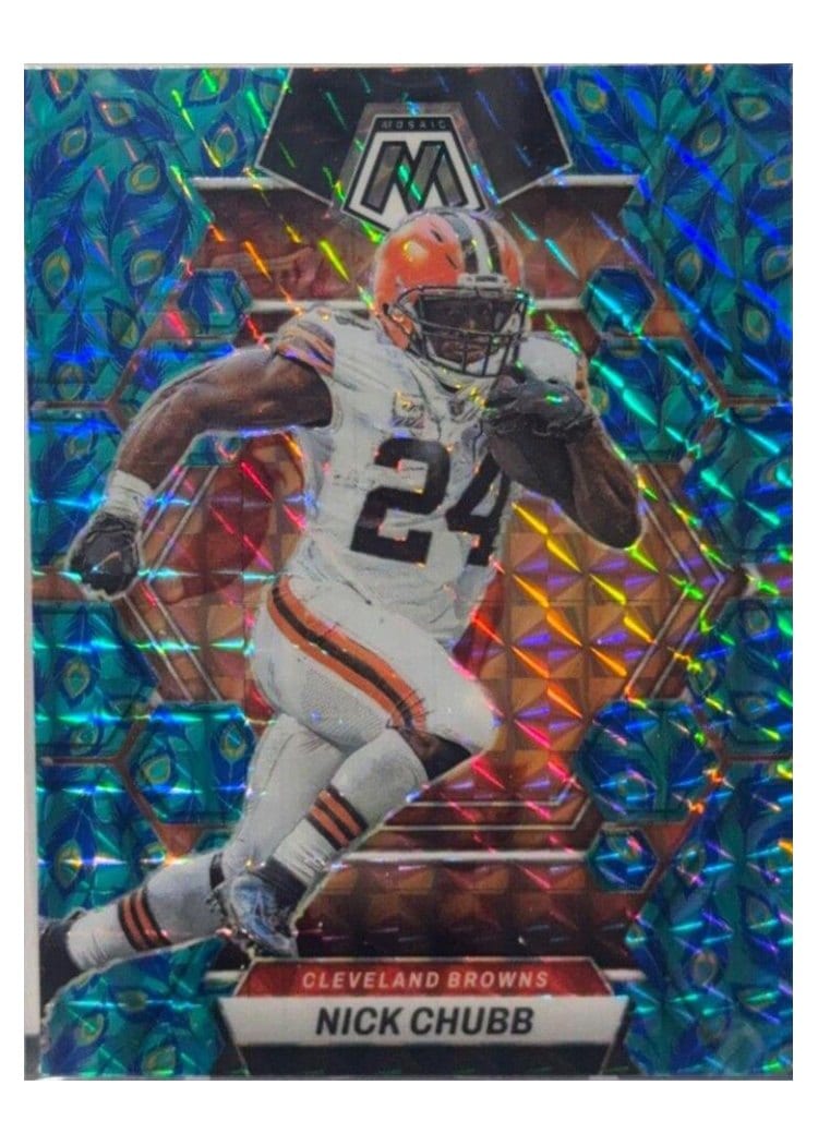 2023 Panini Mosaic Base Set Nick Chubb #49 card