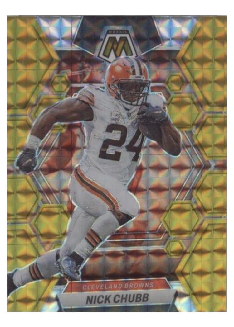 2023 Panini Mosaic Base Set Nick Chubb #49 card