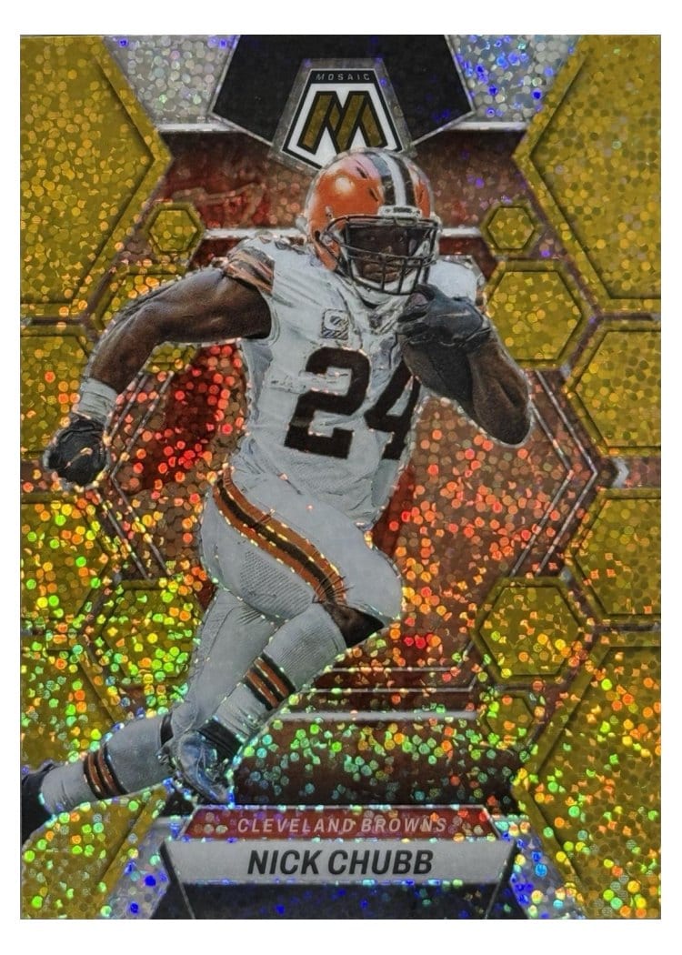 2023 Panini Mosaic Base Set Nick Chubb #49 card