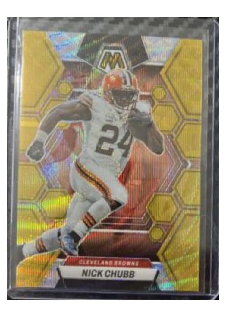 2023 Panini Mosaic Base Set Nick Chubb #49 card