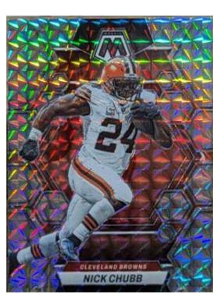 2023 Panini Mosaic Base Set Nick Chubb #49 card