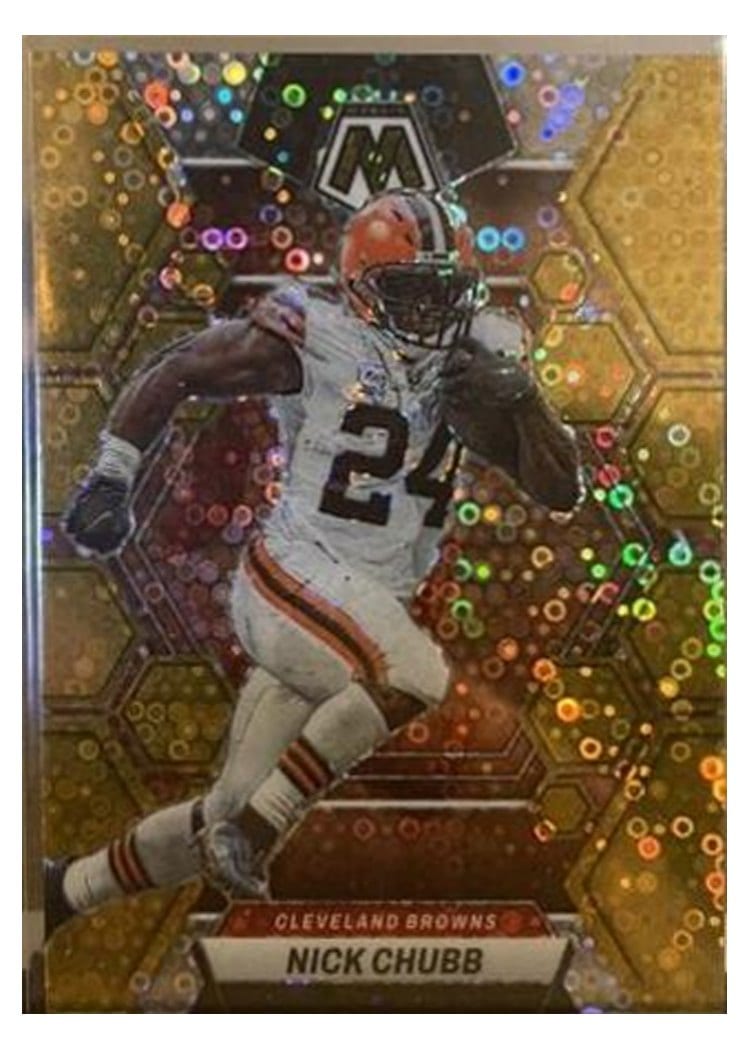 2023 Panini Mosaic Base Set Nick Chubb #49 card