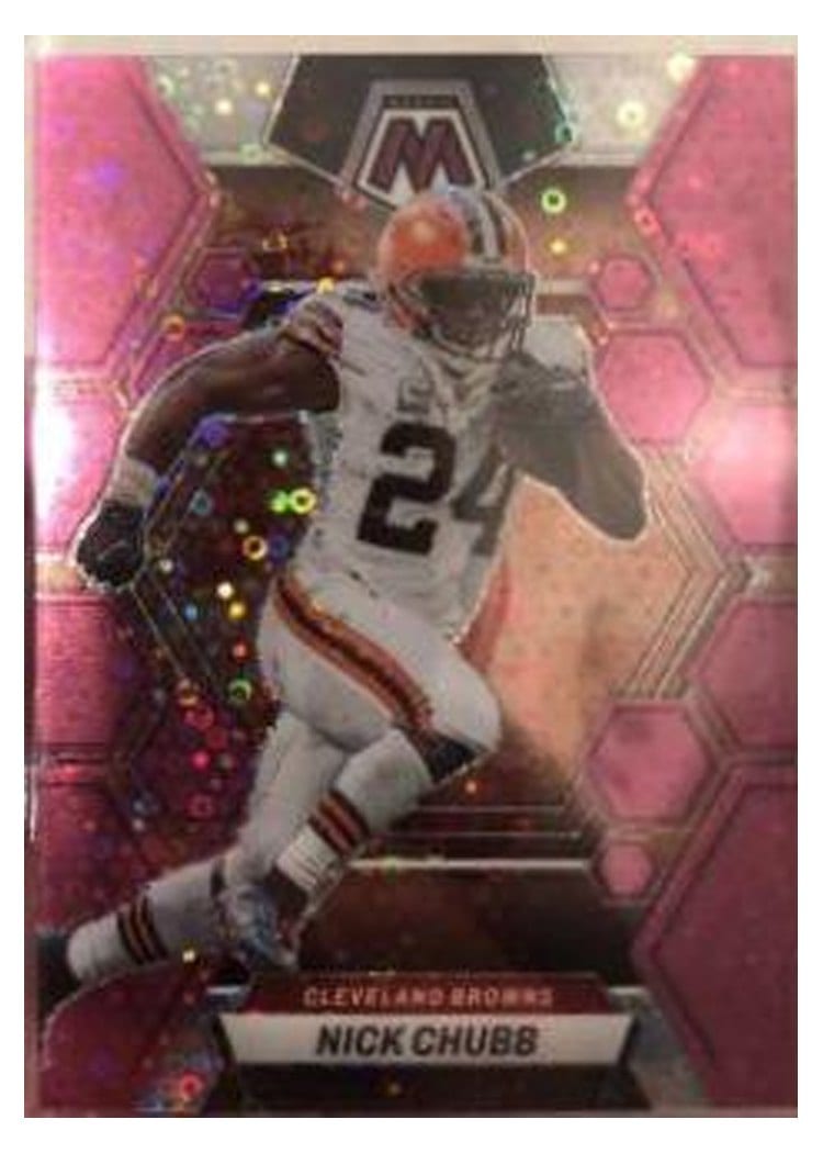 2023 Panini Mosaic Base Set Nick Chubb #49 card