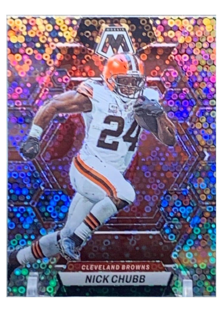 2023 Panini Mosaic Base Set Nick Chubb #49 card