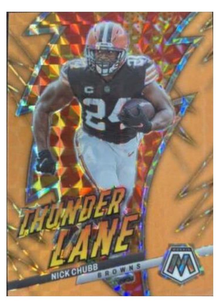 2023 Panini Mosaic Base Set Nick Chubb #49 card