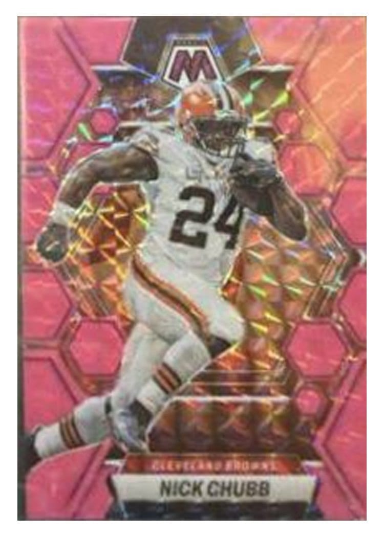 2023 Panini Mosaic Base Set Nick Chubb #49 card