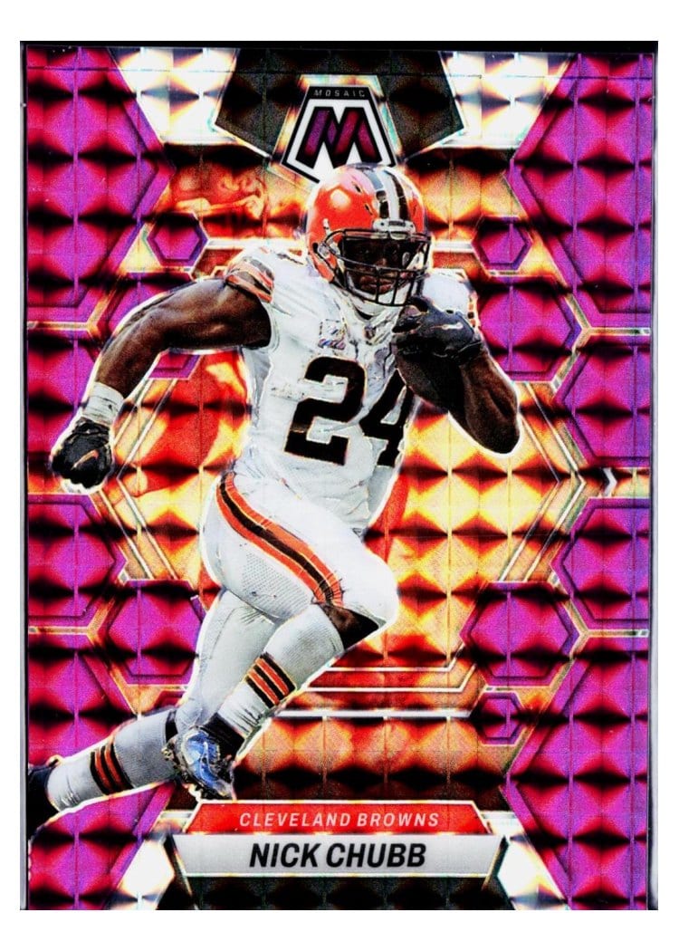 2023 Panini Mosaic Base Set Nick Chubb #49 card