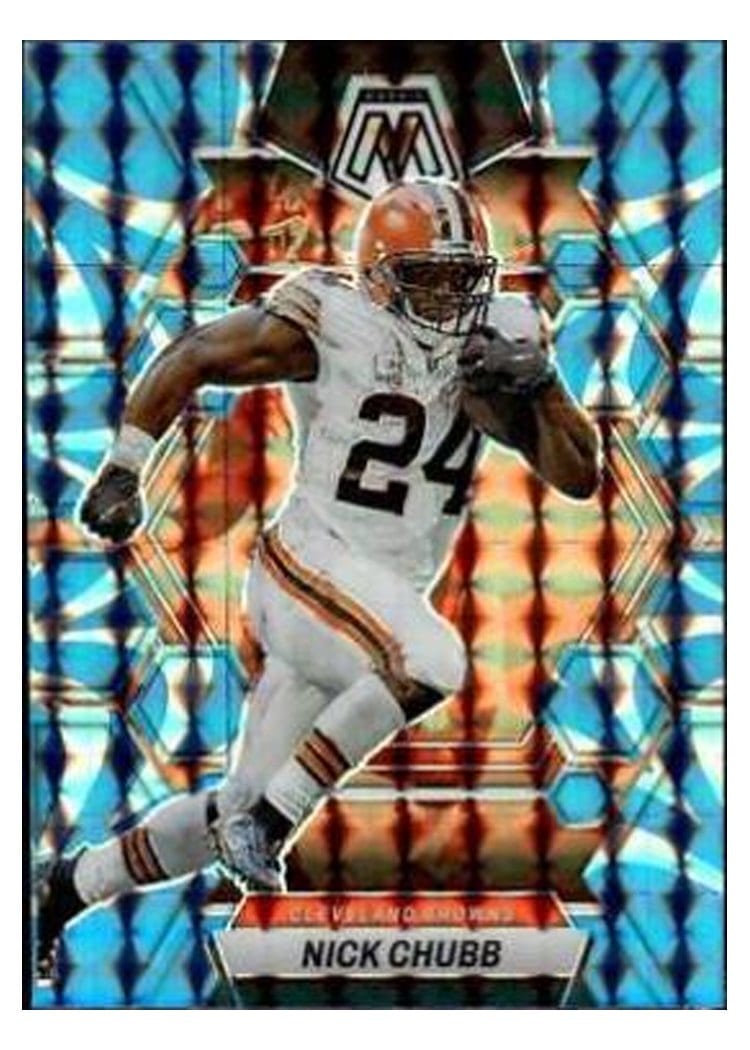2023 Panini Mosaic Base Set Nick Chubb #49 card