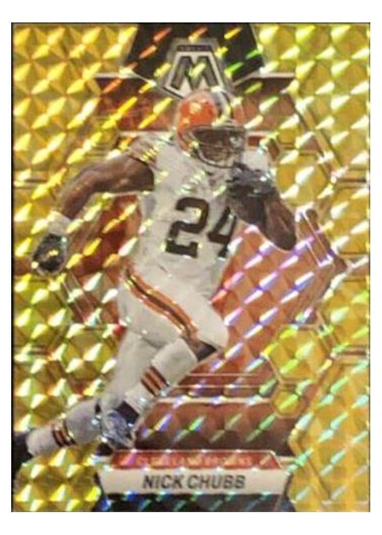 2023 Panini Mosaic Base Set Nick Chubb #49 card