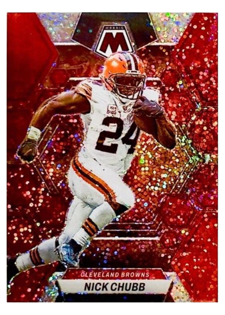 2023 Panini Mosaic Base Set Nick Chubb #49 card