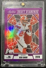 2024 Panini Absolute Draft Diamonds Nick Chubb #DD-NCB card