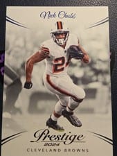 2024 Panini Prestige Base Set Nick Chubb #67 card