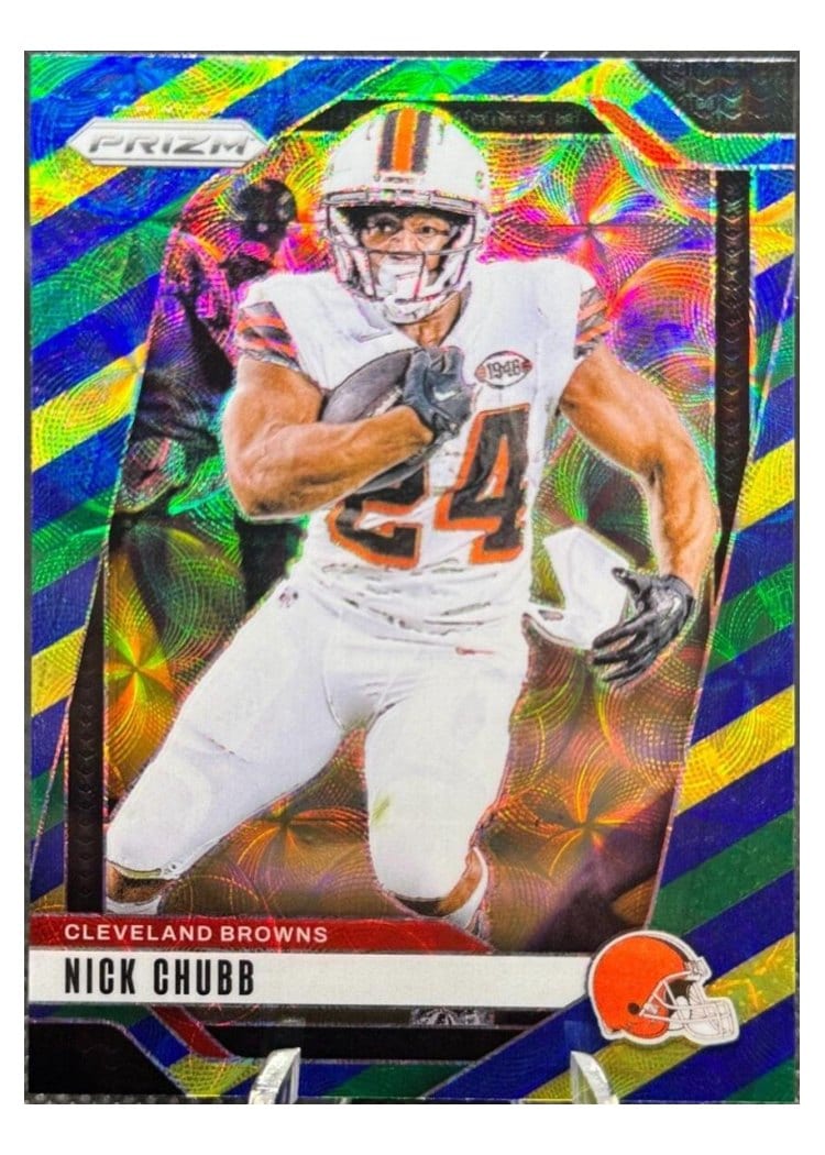 2024 Panini Prizm Base Set Nick Chubb #65 card