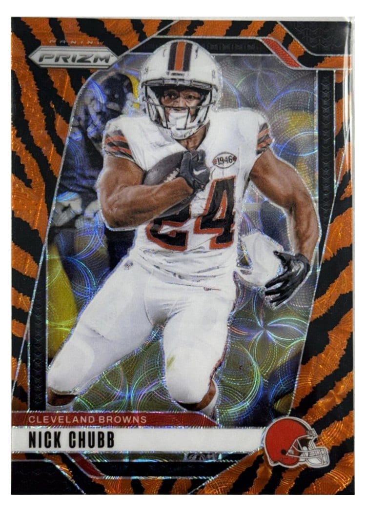 2024 Panini Prizm Base Set Nick Chubb #65 card