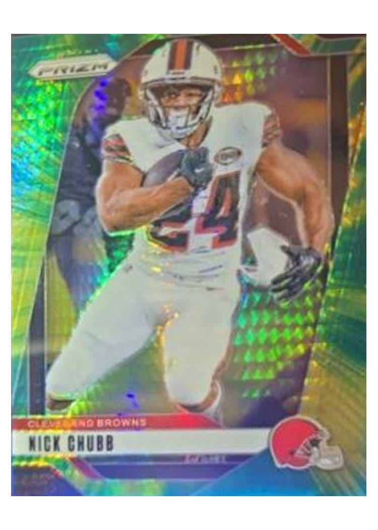 2024 Panini Prizm Base Set Nick Chubb #65 card
