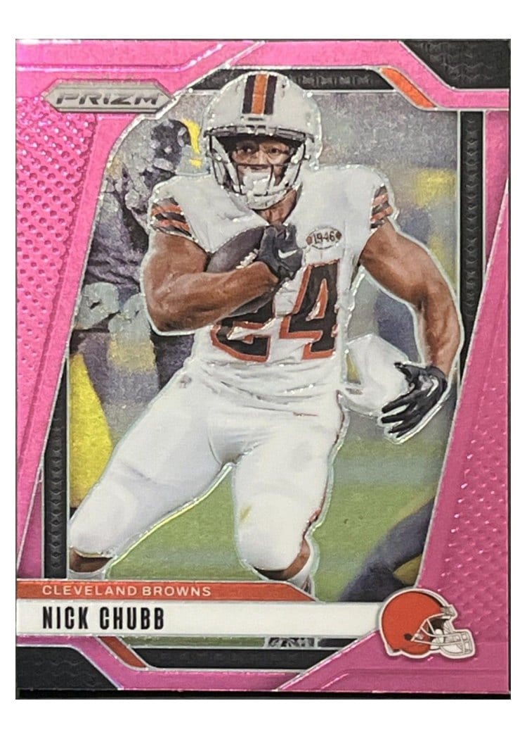 2024 Panini Prizm Base Set Nick Chubb #65 card