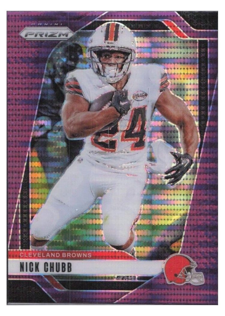 2024 Panini Prizm Base Set Nick Chubb #65 card