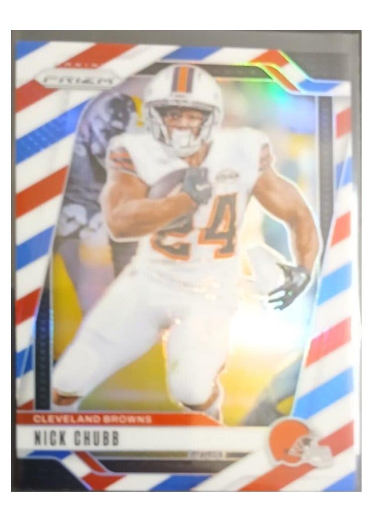 2024 Panini Prizm Base Set Nick Chubb #65 card