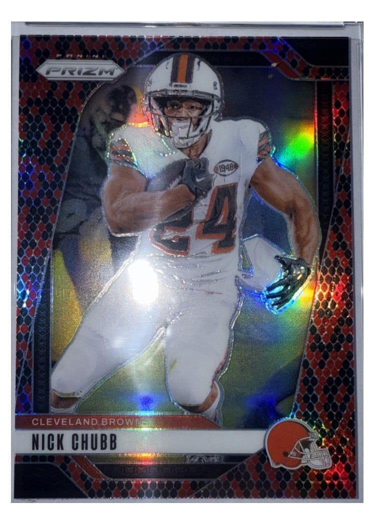 2024 Panini Prizm Base Set Nick Chubb #65 card