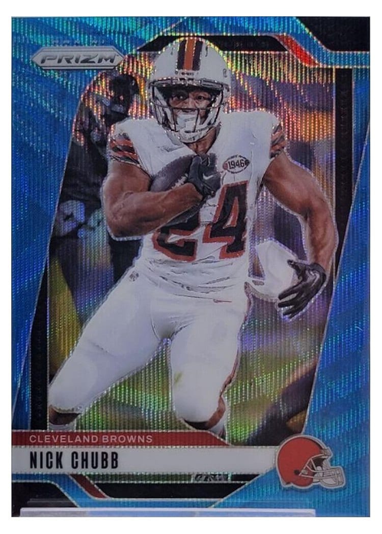 2024 Panini Prizm Base Set Nick Chubb #65 card