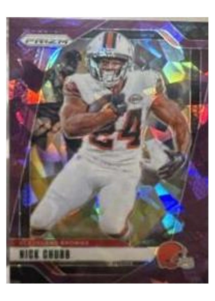 2024 Panini Prizm Base Set Nick Chubb #65 card