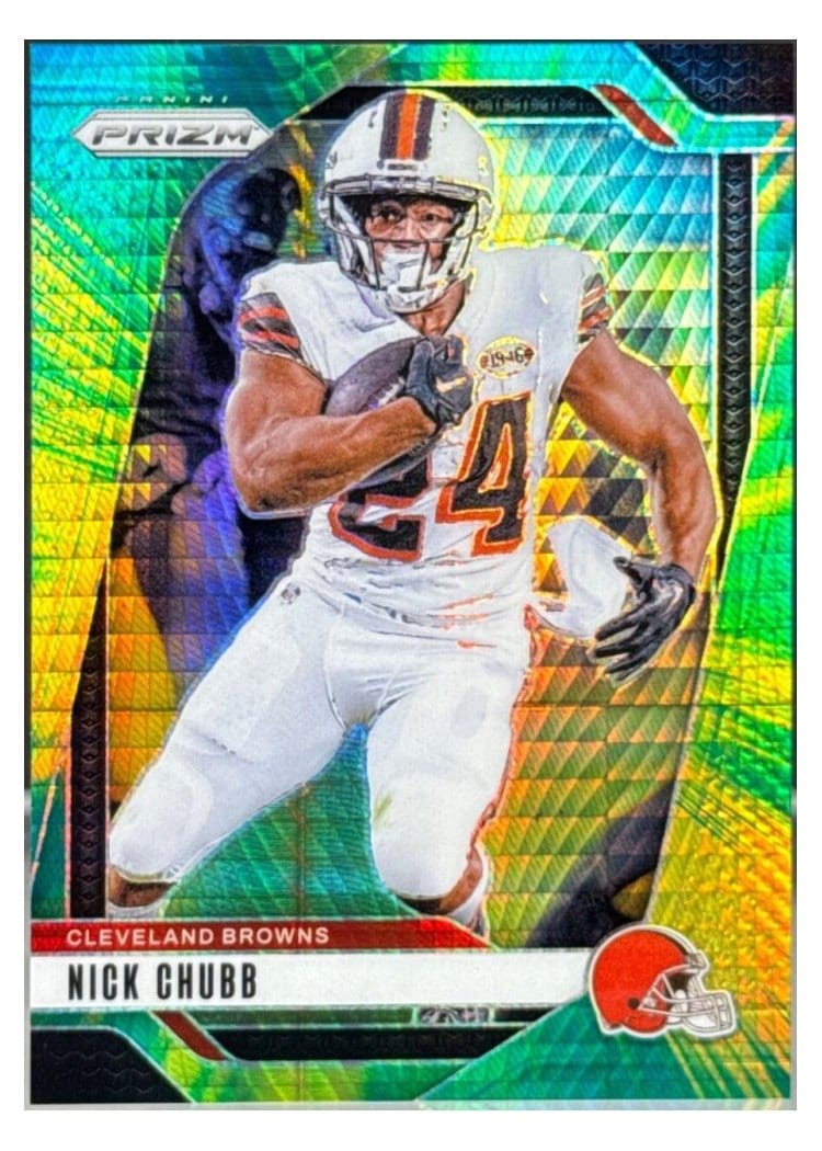 2024 Panini Prizm Base Set Nick Chubb #65 card