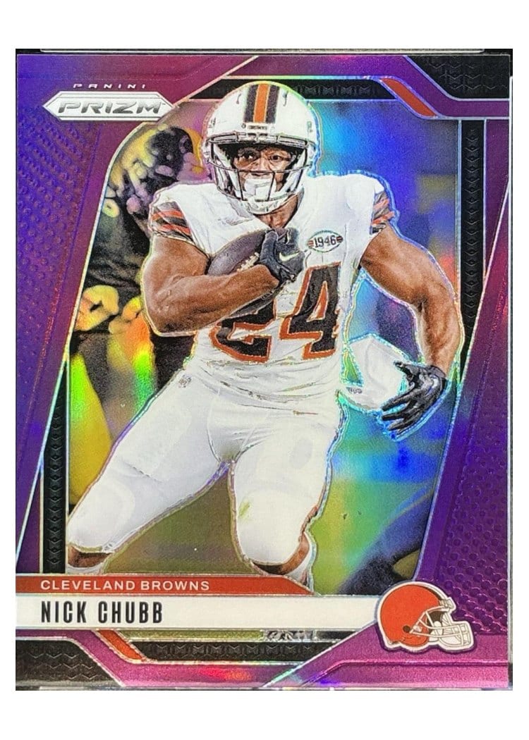 2024 Panini Prizm Base Set Nick Chubb #65 card