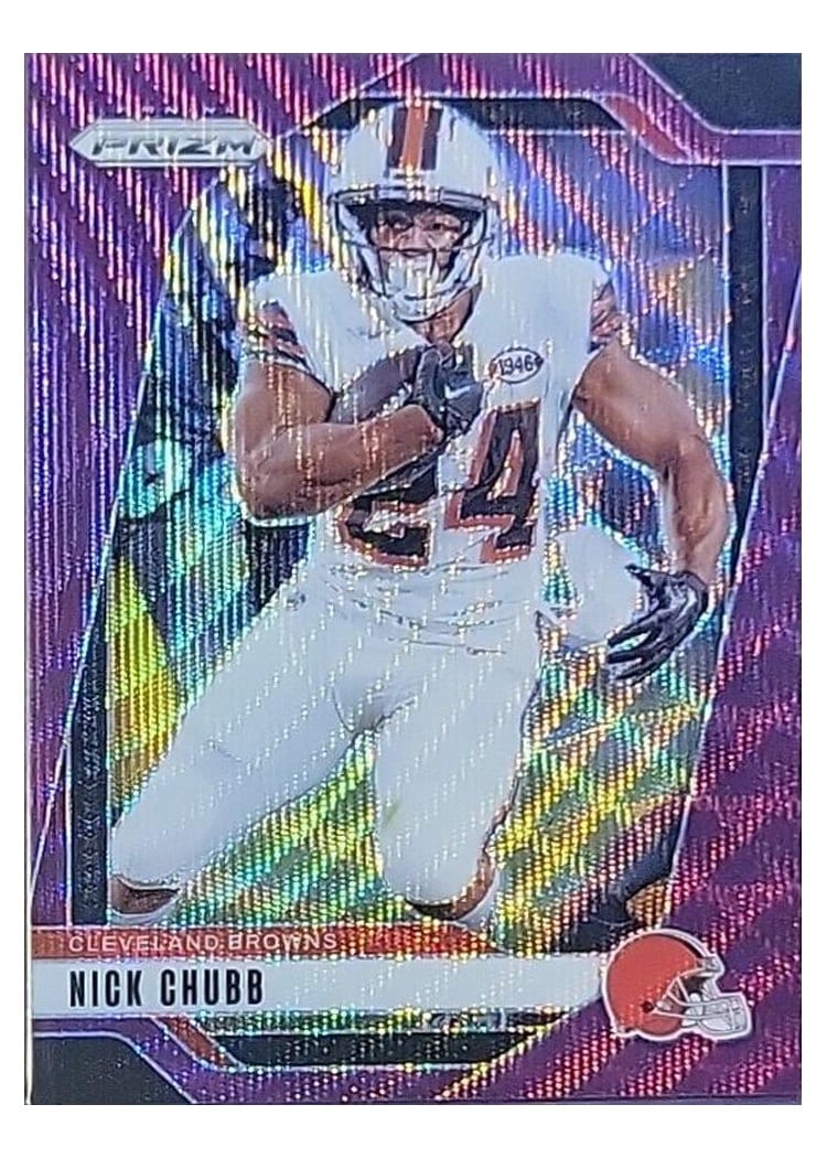 2024 Panini Prizm Base Set Nick Chubb #65 card