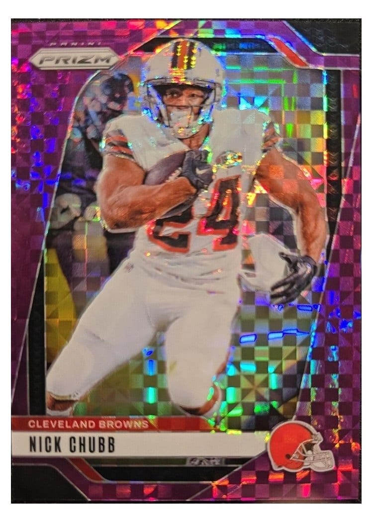 2024 Panini Prizm Base Set Nick Chubb #65 card