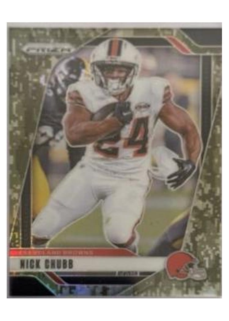 2024 Panini Prizm Base Set Nick Chubb #65 card
