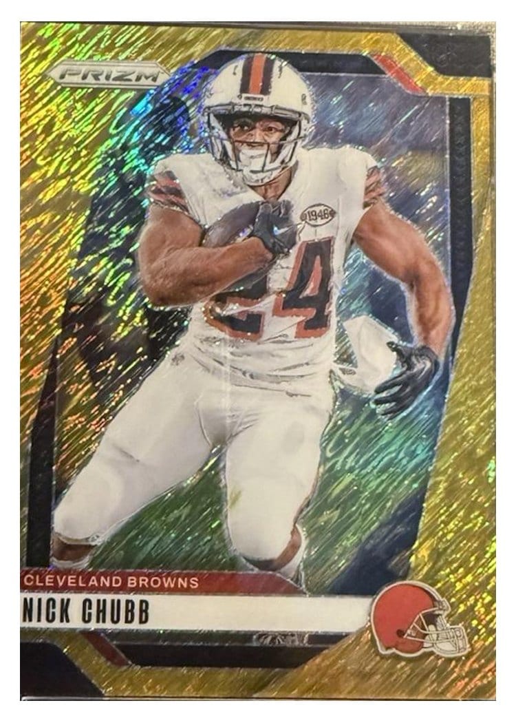 2024 Panini Prizm Base Set Nick Chubb #65 card