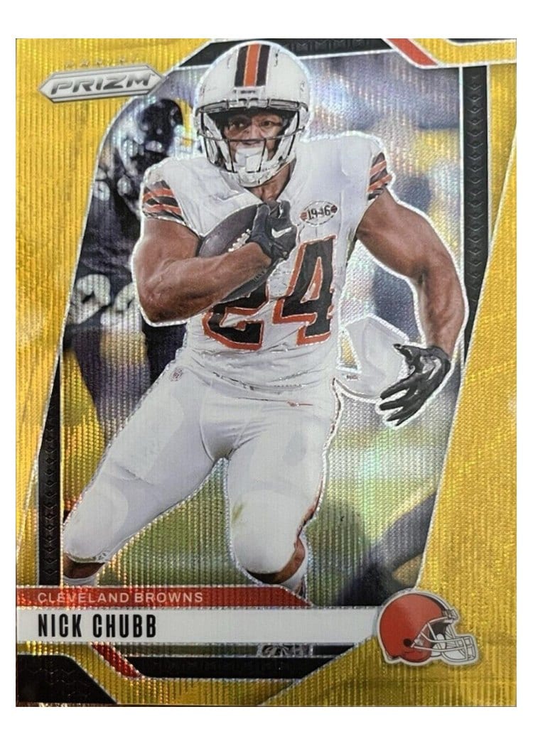 2024 Panini Prizm Base Set Nick Chubb #65 card
