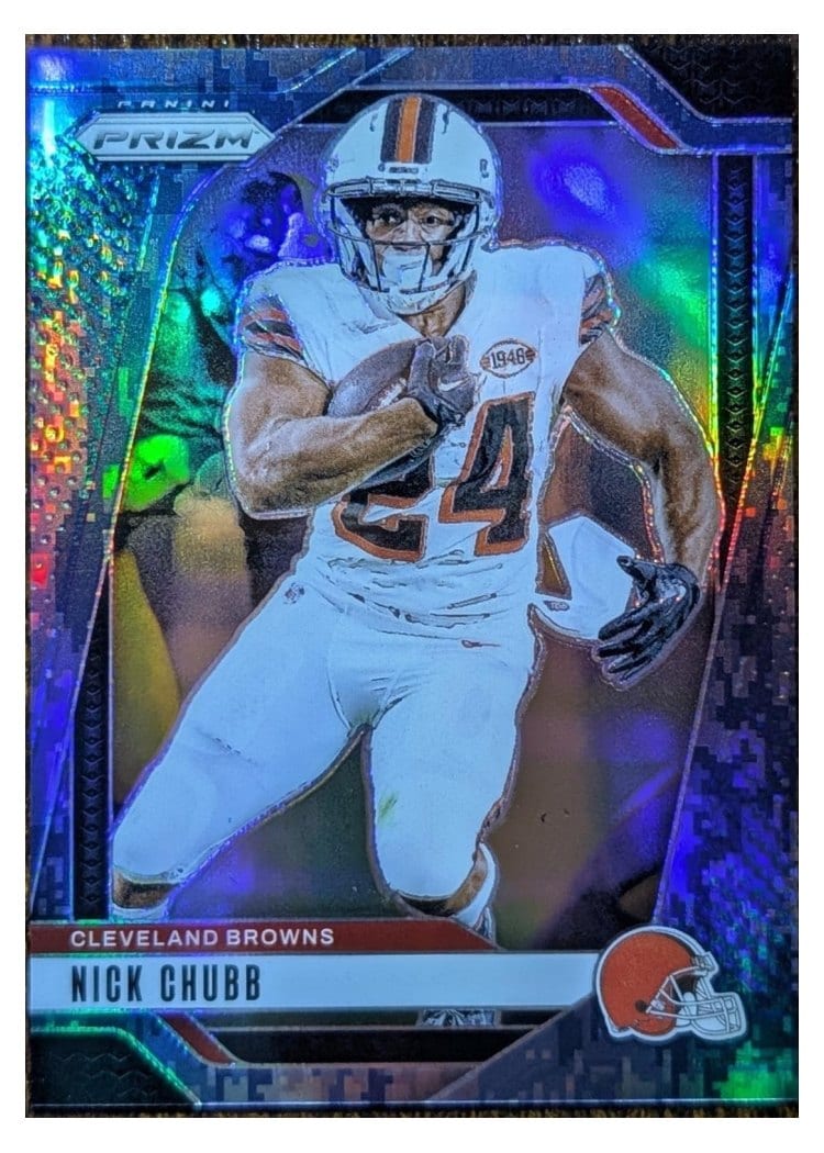 2024 Panini Prizm Base Set Nick Chubb #65 card