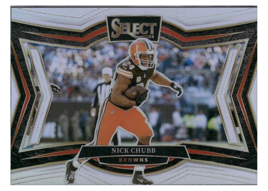 2024 Panini Select Base Set Nick Chubb #485 card
