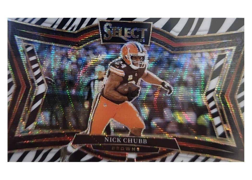 2024 Panini Select Base Set Nick Chubb #485 card