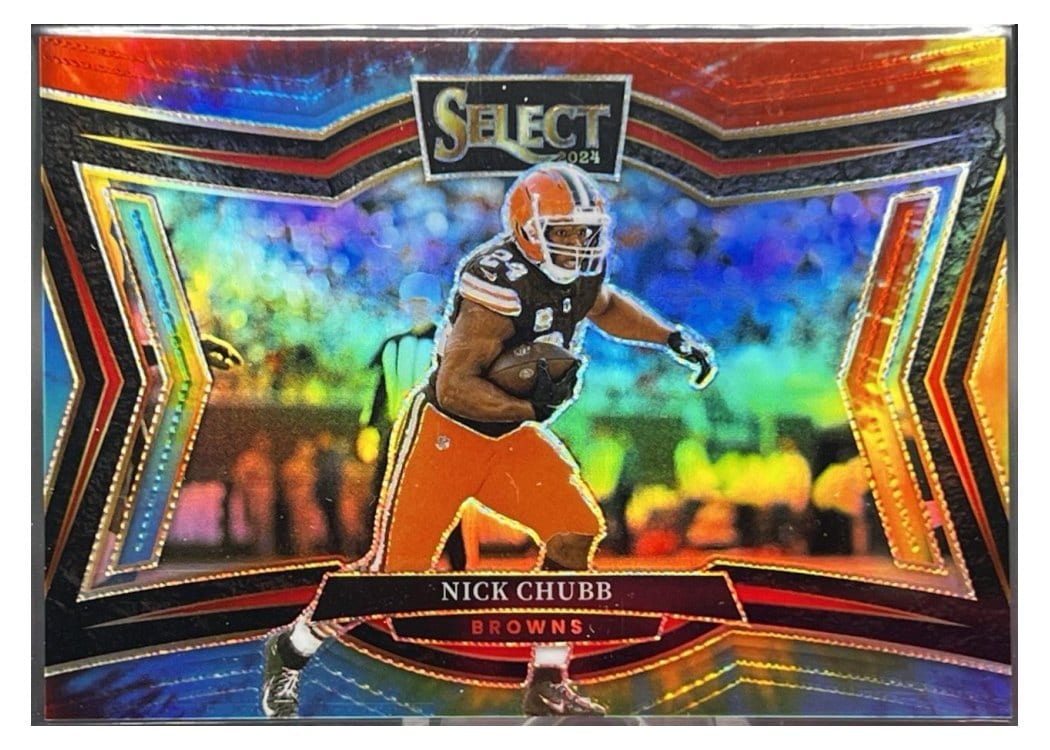 2024 Panini Select Base Set Nick Chubb #485 card