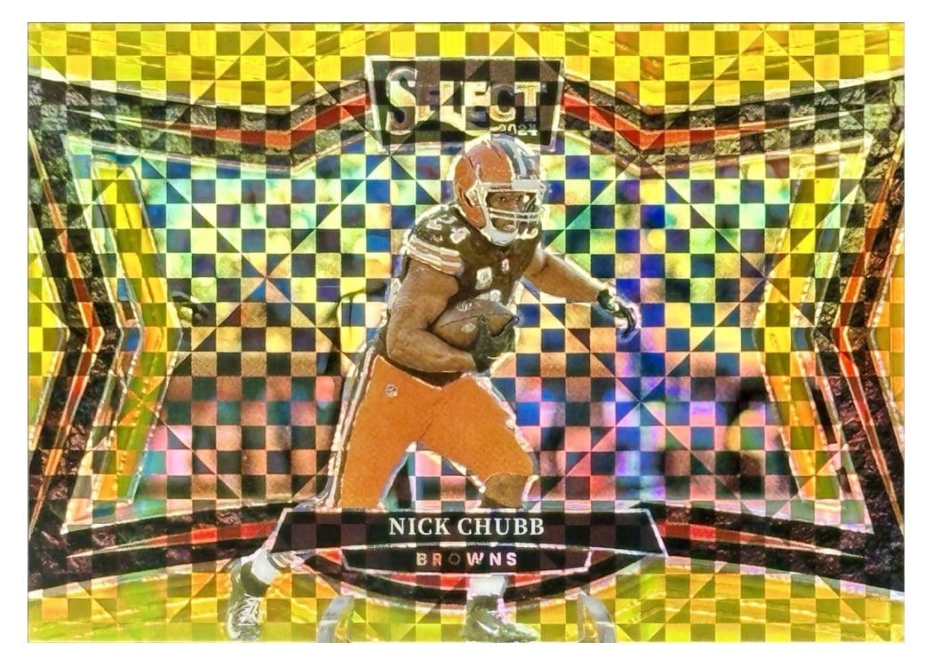 2024 Panini Select Base Set Nick Chubb #485 card