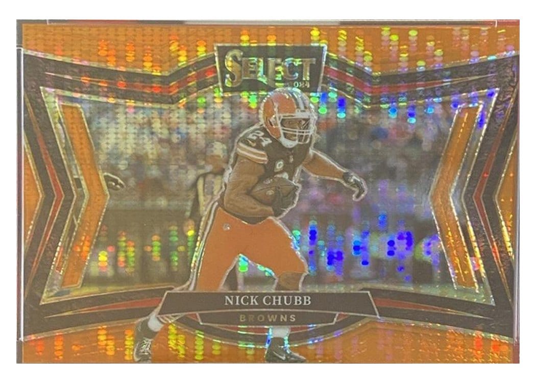 2024 Panini Select Base Set Nick Chubb #485 card