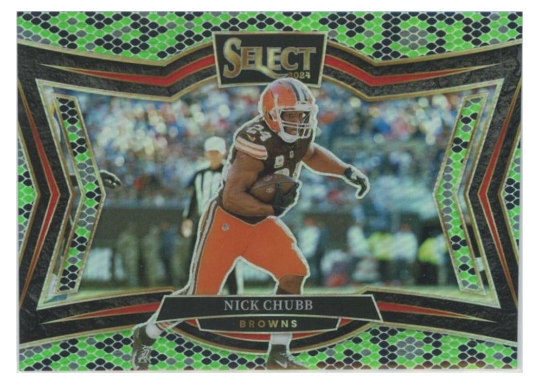 2024 Panini Select Base Set Nick Chubb #485 card