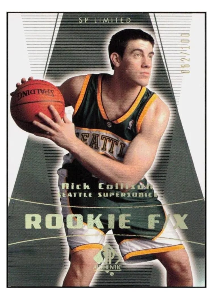 2003 SP Authentic Nick Collison #135 card