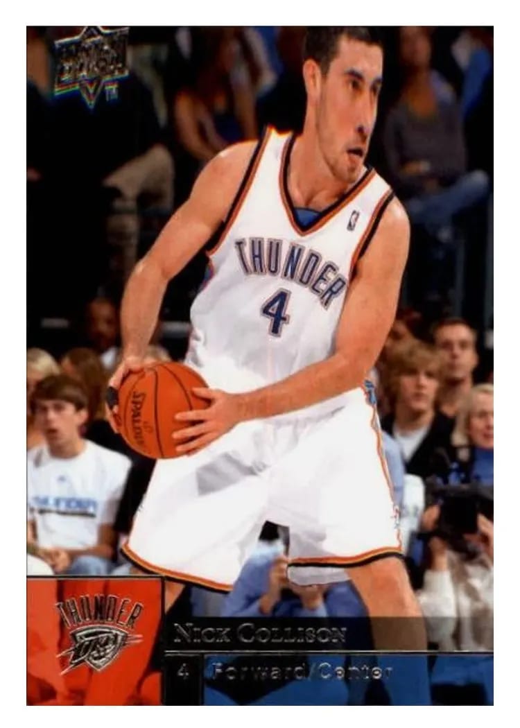 2009 Upper Deck Nick Collison #138 card
