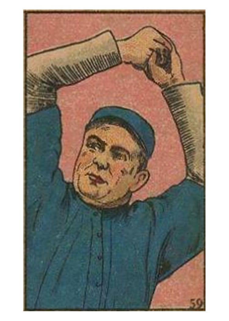 1919 W514 Nick Cullop #59 card