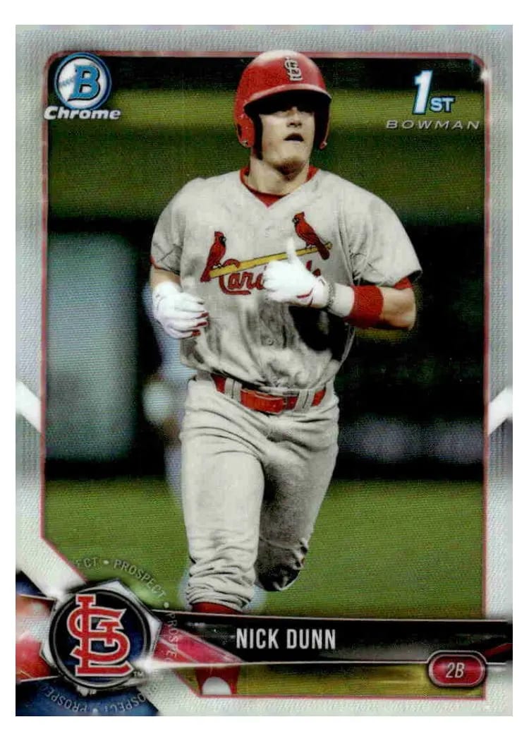 2018 Bowman Draft Nick Dunn Chrome Refractor #BDC-149 card